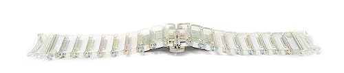 System-S Armband 20 mm aus PC für Samsung Galaxy Watch 5 4 Smartwatch in Transparent Bunt System-S Armband 20 mm aus PC für Samsung Galaxy Watch 5 4 Smartwatch in Transparent Bunt von System-S