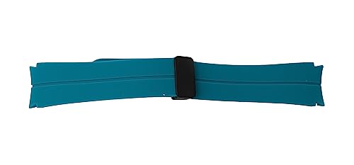 System-S Armband 20 mm aus Silikon für Samsung Galaxy Watch 5 4 Smartwatch in Blau von System-S