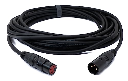 System-S Audio Kabel 10 m XLR 3 polig Stecker zu Buchse AUX Adapter in Schwarz System-S Audio Kabel 10 m XLR 3 polig Stecker zu Buchse AUX Adapter in Schwarz von System-S