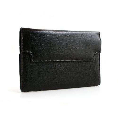 System-S Etui Tasche Schutzhülle Hülle Cover Case in Schwarz für Apple iPad Mini von System-S