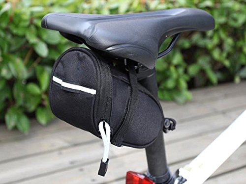 System-S Fahrrad Sattel Tasche Werkzeugtasche Schwarz von System-S