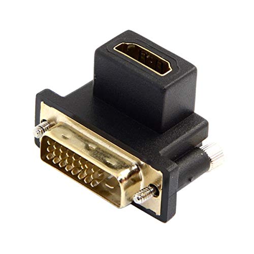 System-S HDMI (Female) auf DVI (Male) Adapter gewinkelt von System-S