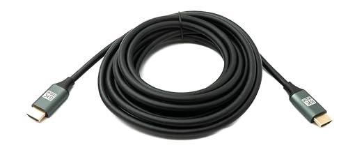 System-S HDMI 2.1 Kabel 5 m 8K Ultra HD Standard Stecker zu Stecker UHD Adapter in Schwarz System-S HDMI 2.1 Kabel 5 m 8K Ultra HD Standard Stecker zu Stecker UHD Adapter in Schwarz von System-S
