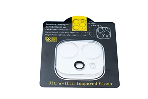 System-S Kamera Schutz Linse Objektiv Abdeckung aus transparent Glas für iPhone 12 Mini von System-S