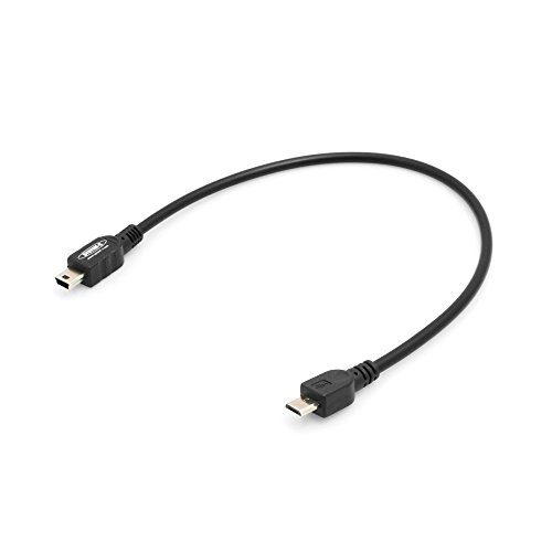 System-S Kurzes Micro USB zu Mini USB Ladekabel 30 cm von System-S