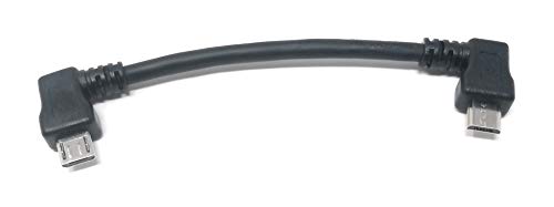 System-S Micro USB (Male) zu Micro USB (Male) Adapter Kabel ca. 8 cm von System-S
