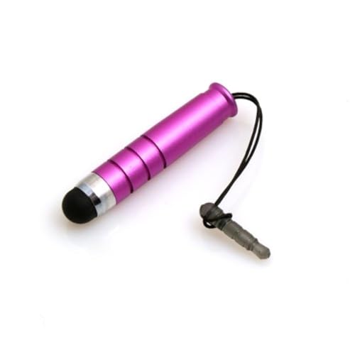 System-S Mini Stylus Stift Touch Pen Eingabestift Pink für Smartphone Tablet PC PDA von System-S