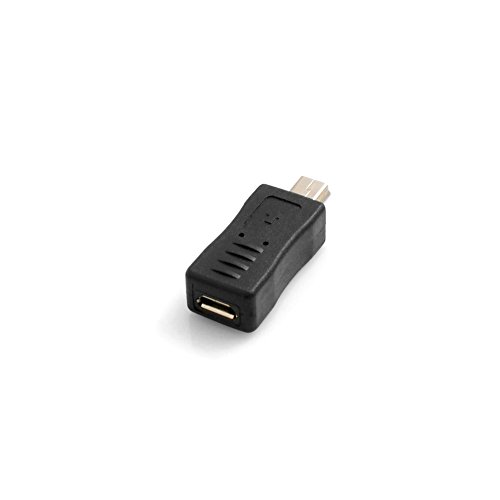 System-S Mini USB Stecker auf Micro USB Buchse Adapter OTG Host Cable Flash Drive Verbindung für Smartphone Handy Tablet PC System-S Mini USB Stecker auf Micro USB Buchse Adapter OTG Host Cable Flash Drive Verbindung für Smartphone Handy Tablet PC von System-S