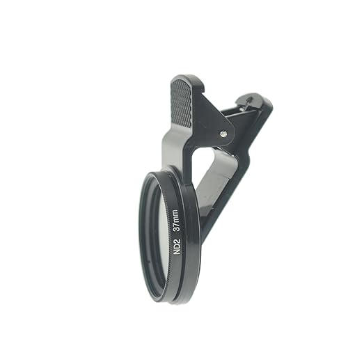 SYSTEM-S ND2 Filter 37 mm Neutraldichtefilter Graufilter mit Clip für Smartphone SYSTEM-S ND2 Filter 37 mm Neutraldichtefilter Graufilter mit Clip für Smartphone von System-S