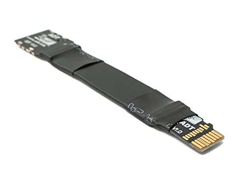 System-S SD Karte 10 cm Kabel Micro SD Stecker zu Micro Buchse Verlängerung Adapter von System-S