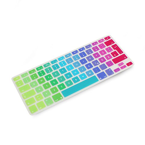System-S Silikon Tastaturschutz Tastaturabdeckung QWERTZ Deutsche Tastatur Abdeckung Schutz für MacBook Pro 13 15 17 Zoll iMac MacBook Air 13 Zoll in Regenbogenfarben System-S Silikon Tastaturschutz Tastaturabdeckung QWERTZ Deutsche Tastatur Abdeckung Schutz für MacBook Pro 13 15 17 Zoll iMac MacBook Air 13 Zoll in Regenbogenfarben von System-S
