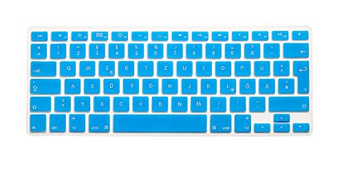 System-S Silikon Tastaturschutz Tastaturabdeckung QWERTZ Deutsche Tastatur Abdeckung Schutz für MacBook Pro 13" 15" 17" iMac MacBook Air 13" in Türkis System-S Silikon Tastaturschutz Tastaturabdeckung QWERTZ Deutsche Tastatur Abdeckung Schutz für MacBook Pro 13" 15" 17" iMac MacBook Air 13" in Türkis von System-S