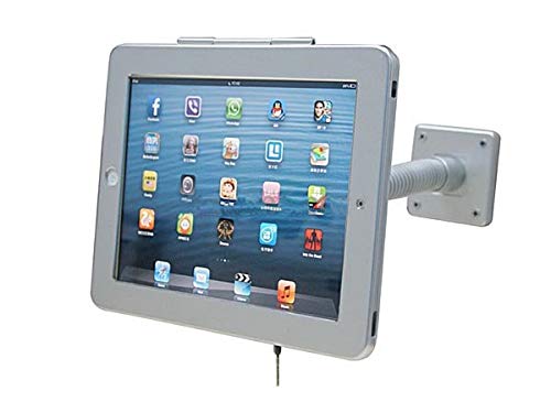System-S Tischständer Halterung abschließbar flexibel für iPad 10.2" Air 10.5" Pro 10.5" von System-S