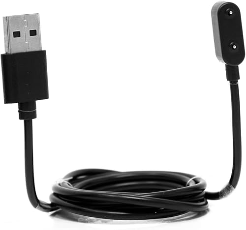 System-S USB 2.0 Kabel 100 cm Ladekabel für Huawei Band 7 6 Pro Watch Fit Mini Smartwatch von System-S