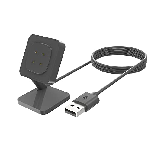 System-S USB 2.0 Kabel 100 cm Ladestation für Fitbit Versa 4 3 Sense 2 1 Smartwatch von System-S