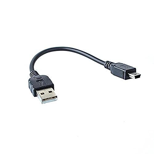 System-S USB 2.0 Kabel für USB-A auf USB Mini-B 5-Pin 10 cm System-S von System-S