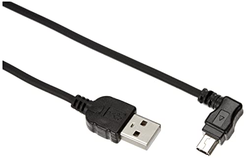 System-S USB 2.0 Kabel für USB-A auf USB Mini-B 5-Pin 30 cm Winkelstecker 90 Grad von System-S