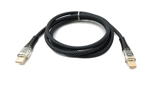System-S USB 3.1 Typ C Kabel 100 cm Stecker zu Stecker 5 Gbit/s geflochten Adapter Schwarz System-S USB 3.1 Typ C Kabel 100 cm Stecker zu Stecker 5 Gbit/s geflochten Adapter Schwarz von System-S