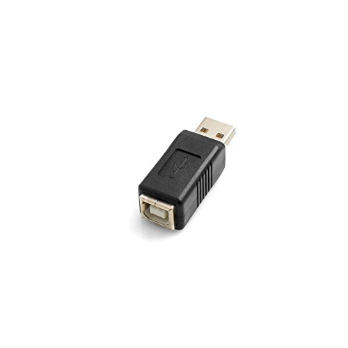 System-S USB A Stecker zu USB Typ B Eingang Converter Adapter von System-S