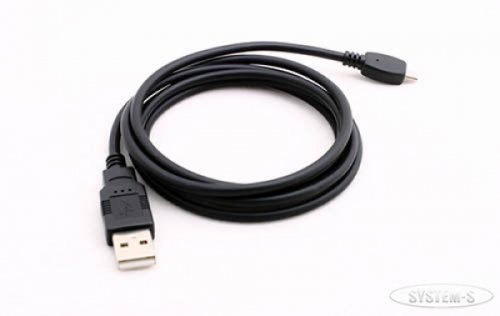 System-S USB Kabel Datenkabel Ladekabel für Trekstor i.Beat move S 2.0 i.Beat GhettoBlaster mini MP3 Player von System-S