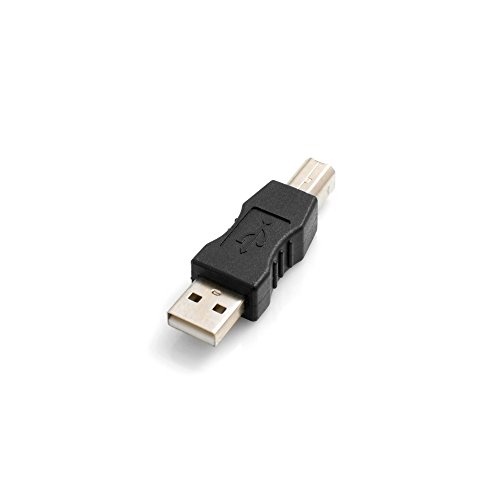 System-S USB Typ A Stecker auf USB Typ B Stecker Adapterkabel Adapterstecker Adapter Converter von System-S