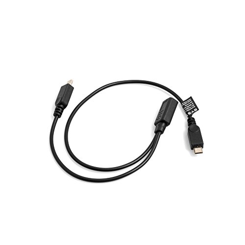 System-S USB Typ C Eingang zu 2X Micro USB Ausgang Y Kabel Splitter Adapterkabel von System-S