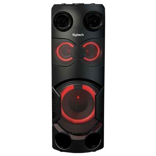 Sytech Leistungsstarker Lautsprecher, SYXTR44BT, Roar Master Tragbarer Lautsprecher, 240 W, Schwarz Sytech Leistungsstarker Lautsprecher, SYXTR44BT, Roar Master Tragbarer Lautsprecher, 240 W, Schwarz von Sytech