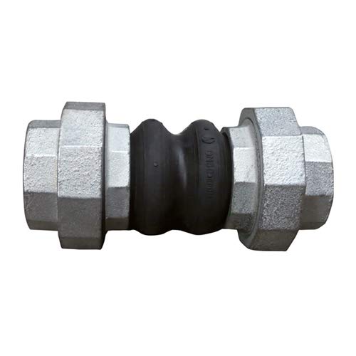 Syveco 1504011 Serie 1504 EPDM Erweiterung Kompensator mit BSP Gewinde Gusseisen Gewerkschaften, PN16, 3" von Syveco
