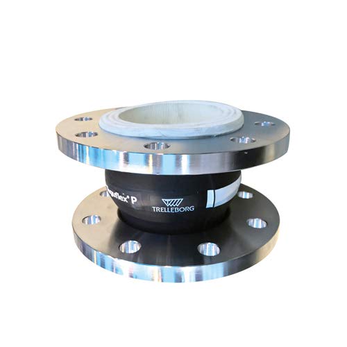 Syveco 1565125 Serie 1565 Branchenexpansion Kompensator Teguflex PU Weiß, NBR FDA, PN10/16, M125 von Syveco