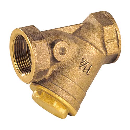 Syveco 202012 Serie 202 Bronze Siebfilter, Rostfreier Stahl Patrone, BSP-Gewinde, PN16, 4" x 4" von Syveco