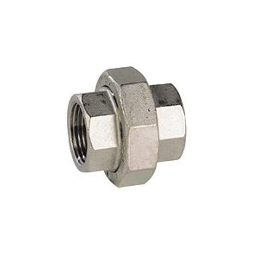 Syveco 2025002 Serie 2025 Weibliche/weibliche Union Armaturen, Geformt Rostfreier Stahl, PN20, 1/4" x 1/4" von Syveco