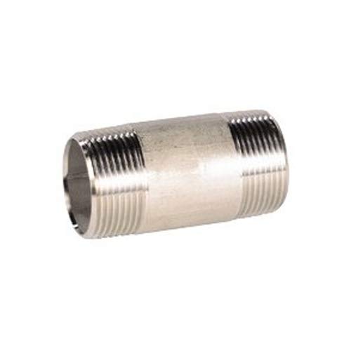 Syveco 2040010 Serie 2040 Rostfreier Stahl Standard Rohrnippel, PN20, 150 lbs, 2-1/2" x 2-1/2" Syveco 2040010 Serie 2040 Rostfreier Stahl Standard Rohrnippel, PN20, 150 lbs, 2-1/2" x 2-1/2" von Syveco