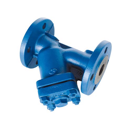 Syveco 236065 Serie 236 HT Gusseisen Siebfilter, Edelstahlpatrone, PN16 Angeflanscht, M65 von Syveco