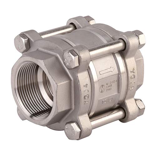 Syveco 380012 Serie 380 Edelstahl Alle Positionen Rückschlagventil, Federkontrolle, 4" FBSP von Syveco