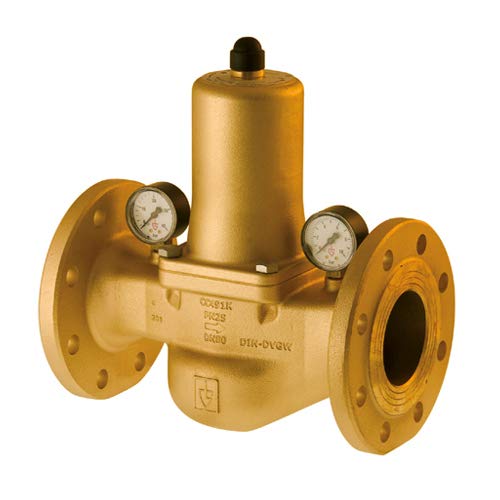 Syveco 682067 Serie 682 Messing Abzugsventi, 1/4 Wende, Flacher Stahlgriff, 1" BSP M x 1 "1/4 BSP M, 26mm Nippeldurchmesser von Syveco