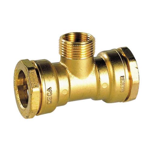 Syveco 815524 Serie 815 Female Male Tee, 3/8" x 1/2" von Syveco