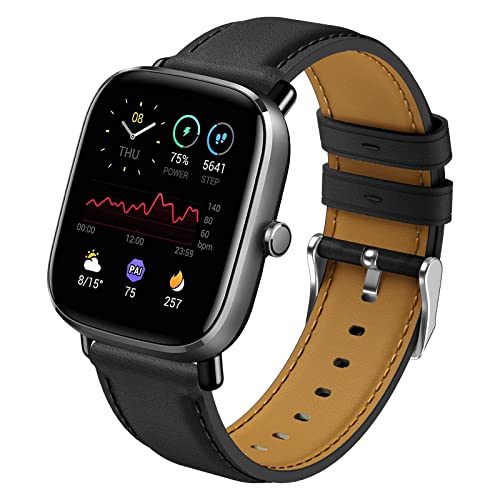 Syxinn 20mm Armband für Amazfit GTS 2 Mini/GTS 2/GTS 2e, Amazfit GTS 3/3 Mini, GTS 4/GTS 4 Mini Armband Weich Leder Uhrenarmband Ersatzband für Amazfit Bip 3/Bip 3 Pro/Bip S/Bip Lite für Damen Herren Syxinn 20mm Armband für Amazfit GTS 2 Mini/GTS 2/GTS 2e, Amazfit GTS 3/3 Mini, GTS 4/GTS 4 Mini Armband Weich Leder Uhrenarmband Ersatzband für Amazfit Bip 3/Bip 3 Pro/Bip S/Bip Lite für Damen Herren von Syxinn