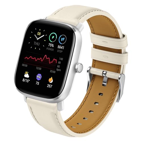 Syxinn 20mm Armband für Amazfit GTS 2 Mini/GTS 2/GTS 2e, Amazfit GTS 3/3 Mini, GTS 4/GTS 4 Mini Armband Weich Leder Uhrenarmband Ersatzband für Amazfit Bip 3/Bip 3 Pro/Bip S/Bip Lite für Damen Herren Syxinn 20mm Armband für Amazfit GTS 2 Mini/GTS 2/GTS 2e, Amazfit GTS 3/3 Mini, GTS 4/GTS 4 Mini Armband Weich Leder Uhrenarmband Ersatzband für Amazfit Bip 3/Bip 3 Pro/Bip S/Bip Lite für Damen Herren von Syxinn