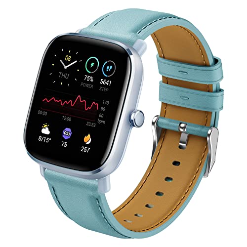 Syxinn 20mm Armband für Amazfit GTS 2 Mini/GTS 2/GTS 2e, Amazfit GTS 3/3 Mini, GTS 4/GTS 4 Mini Armband Weich Leder Uhrenarmband Ersatzband für Amazfit Bip 3/Bip 3 Pro/Bip S/Bip Lite für Damen Herren Syxinn 20mm Armband für Amazfit GTS 2 Mini/GTS 2/GTS 2e, Amazfit GTS 3/3 Mini, GTS 4/GTS 4 Mini Armband Weich Leder Uhrenarmband Ersatzband für Amazfit Bip 3/Bip 3 Pro/Bip S/Bip Lite für Damen Herren von Syxinn