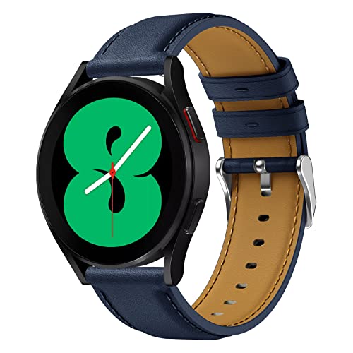 Syxinn 20mm Leder Armband für Samsung Galaxy Watch 4/4 Classic 46mm 42mm/Galaxy Watch Active/Active 2 40mm 44mm Armband für Damen Herren, Galaxy Watch 5/5 Pro Ersatzarmband, Watch 3 41mm Uhrenarmband Syxinn 20mm Leder Armband für Samsung Galaxy Watch 4/4 Classic 46mm 42mm/Galaxy Watch Active/Active 2 40mm 44mm Armband für Damen Herren, Galaxy Watch 5/5 Pro Ersatzarmband, Watch 3 41mm Uhrenarmband von Syxinn