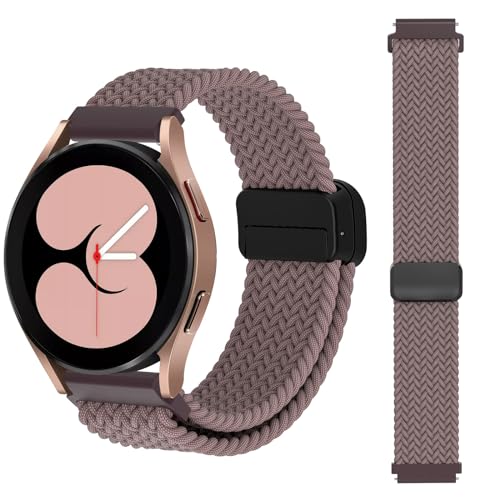 Syxinn 20mm Nylon Armband für Samsung Galaxy Watch 4/4 Classic 46mm 42mm, Galaxy Watch 7 6/6 Classic 43mm 47mm/Watch 5/5 Pro 45mm Armband, Galaxy Watch Active 2 40mm 44mm Uhrenarmband für Damen Herren Syxinn 20mm Nylon Armband für Samsung Galaxy Watch 4/4 Classic 46mm 42mm, Galaxy Watch 7 6/6 Classic 43mm 47mm/Watch 5/5 Pro 45mm Armband, Galaxy Watch Active 2 40mm 44mm Uhrenarmband für Damen Herren von Syxinn