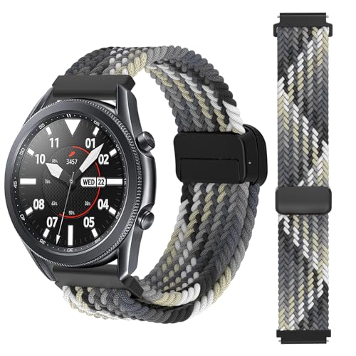 Syxinn 22mm Nylon Armband für Samsung Galaxy Watch 3 45mm/46mm/Gear S3 Frontier/Classic Armband Uhrenarmband für Huawei Watch GT 2/3/4 46mm/GT 2/3 Pro/2e Syxinn 22mm Nylon Armband für Samsung Galaxy Watch 3 45mm/46mm/Gear S3 Frontier/Classic Armband Uhrenarmband für Huawei Watch GT 2/3/4 46mm/GT 2/3 Pro/2e von Syxinn