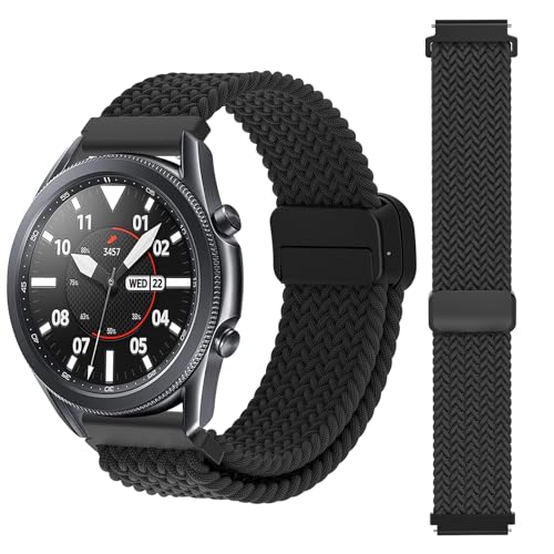 Syxinn 22mm Nylon Armband für Samsung Galaxy Watch 3 45mm/46mm/Gear S3 Frontier/Classic Armband Uhrenarmband für Huawei Watch GT 2/3/4 46mm/GT 2/3 Pro/2e Syxinn 22mm Nylon Armband für Samsung Galaxy Watch 3 45mm/46mm/Gear S3 Frontier/Classic Armband Uhrenarmband für Huawei Watch GT 2/3/4 46mm/GT 2/3 Pro/2e von Syxinn
