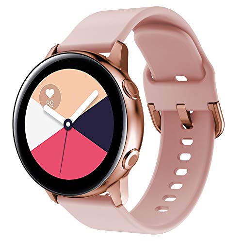 Syxinn Kompatibel mit Armband Galaxy Watch Active/Active2 40mm/44mm Armband 20mm Ersatz Uhrenarmband Silikon Sportarmband für Galaxy Watch Active/Active 2/Galaxy Watch 42mm/Gear S2 Classic/Gear Sport Syxinn Kompatibel mit Armband Galaxy Watch Active/Active2 40mm/44mm Armband 20mm Ersatz Uhrenarmband Silikon Sportarmband für Galaxy Watch Active/Active 2/Galaxy Watch 42mm/Gear S2 Classic/Gear Sport von Syxinn
