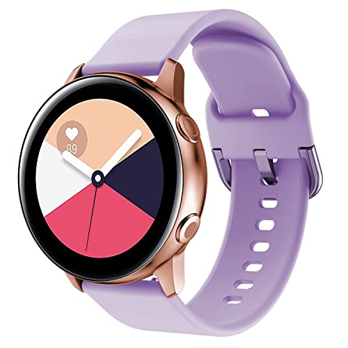 Syxinn Kompatibel mit Armband Galaxy Watch Active/Active2 40mm 44mm, Galaxy Watch 4/4 Classic/Watch 3 41mm Armband 20mm Uhrenarmband Silikon Sportarmband für Galaxy Watch 42mm/Gear Sport/S2 Classic Syxinn Kompatibel mit Armband Galaxy Watch Active/Active2 40mm 44mm, Galaxy Watch 4/4 Classic/Watch 3 41mm Armband 20mm Uhrenarmband Silikon Sportarmband für Galaxy Watch 42mm/Gear Sport/S2 Classic von Syxinn