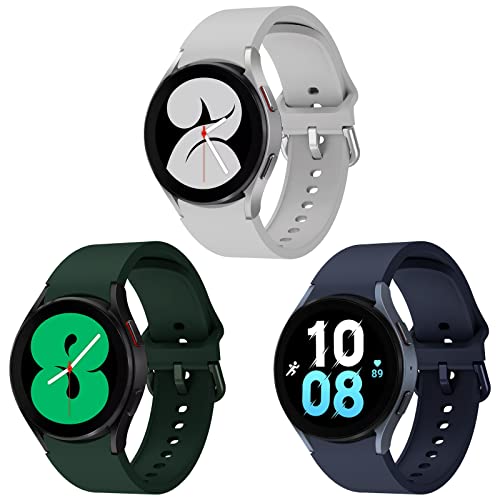 Syxinn Kompatibel Mit Samsung Galaxy Watch 4 40mm 44mm/4 Classic 46mm 42mm Armband, Für Watch 7/FE/5/5 Pro 45mm/6/6 Classic 43mm 47mm Armband Silikon Uhrenarmband Sportarmband Syxinn Kompatibel Mit Samsung Galaxy Watch 4 40mm 44mm/4 Classic 46mm 42mm Armband, Für Watch 7/FE/5/5 Pro 45mm/6/6 Classic 43mm 47mm Armband Silikon Uhrenarmband Sportarmband von Syxinn