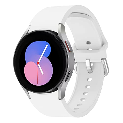 Syxinn Kompatibel mit Samsung Galaxy Watch 4 Armband 40mm/44mm, Galaxy Watch 4 Classic Armband 42mm/46mm, Galaxy Watch 7/FE/Watch 6/6 Classic, Watch 5/5 Pro Silikon Armbänder Uhrenarmband Sportarmband Syxinn Kompatibel mit Samsung Galaxy Watch 4 Armband 40mm/44mm, Galaxy Watch 4 Classic Armband 42mm/46mm, Galaxy Watch 7/FE/Watch 6/6 Classic, Watch 5/5 Pro Silikon Armbänder Uhrenarmband Sportarmband von Syxinn
