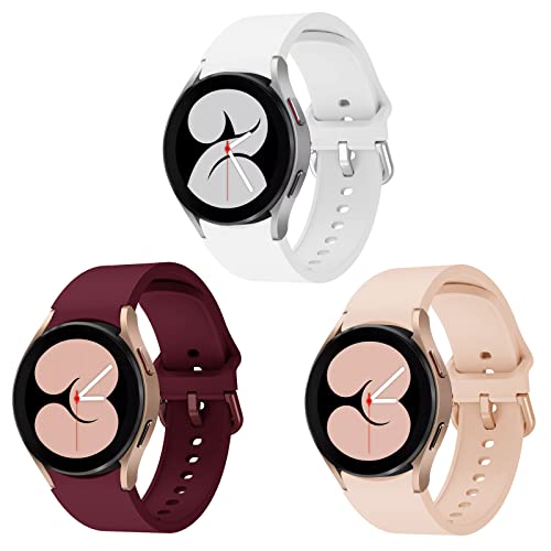 Syxinn Kompatibel mit Samsung Galaxy Watch 4 Armband 40mm/44mm, Galaxy Watch 4 Classic Armband 42mm/46mm, Galaxy Watch 5/5 Pro Silikon Armbänder Uhrenarmband Sportarmband für Watch 4/Watch 5/Watch 6 Syxinn Kompatibel mit Samsung Galaxy Watch 4 Armband 40mm/44mm, Galaxy Watch 4 Classic Armband 42mm/46mm, Galaxy Watch 5/5 Pro Silikon Armbänder Uhrenarmband Sportarmband für Watch 4/Watch 5/Watch 6 von Syxinn