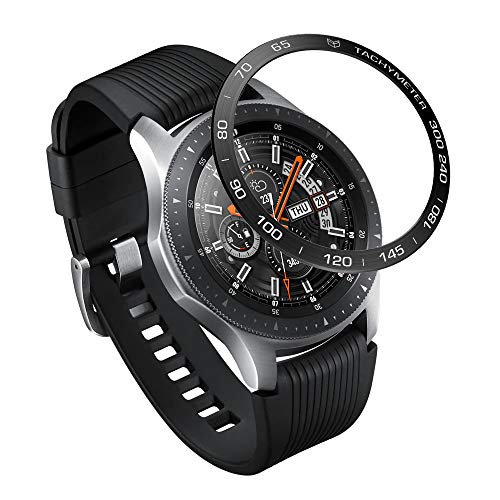 Syxinn Lünette Ring Kompatibel für Samsung Galaxy Watch 46mm/Gear S3 Frontier/S3 Classic Edelstahl Lünette Styling Haftende Abdeckung Anti Scratch Collision Protection Bezel Ring Syxinn Lünette Ring Kompatibel für Samsung Galaxy Watch 46mm/Gear S3 Frontier/S3 Classic Edelstahl Lünette Styling Haftende Abdeckung Anti Scratch Collision Protection Bezel Ring von Syxinn