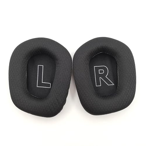 Ersatz-Ohrpolster für Logitech G733 G335,Headset Schaumstoff Ohrenschützer Ohrpolster,Kopfhörer weicher Proteinschwamm Hülle Zubehör (Schwarz) von Szaerfa